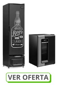 Gelopar Cervejeira Industrial em aço inox, modelo profissional